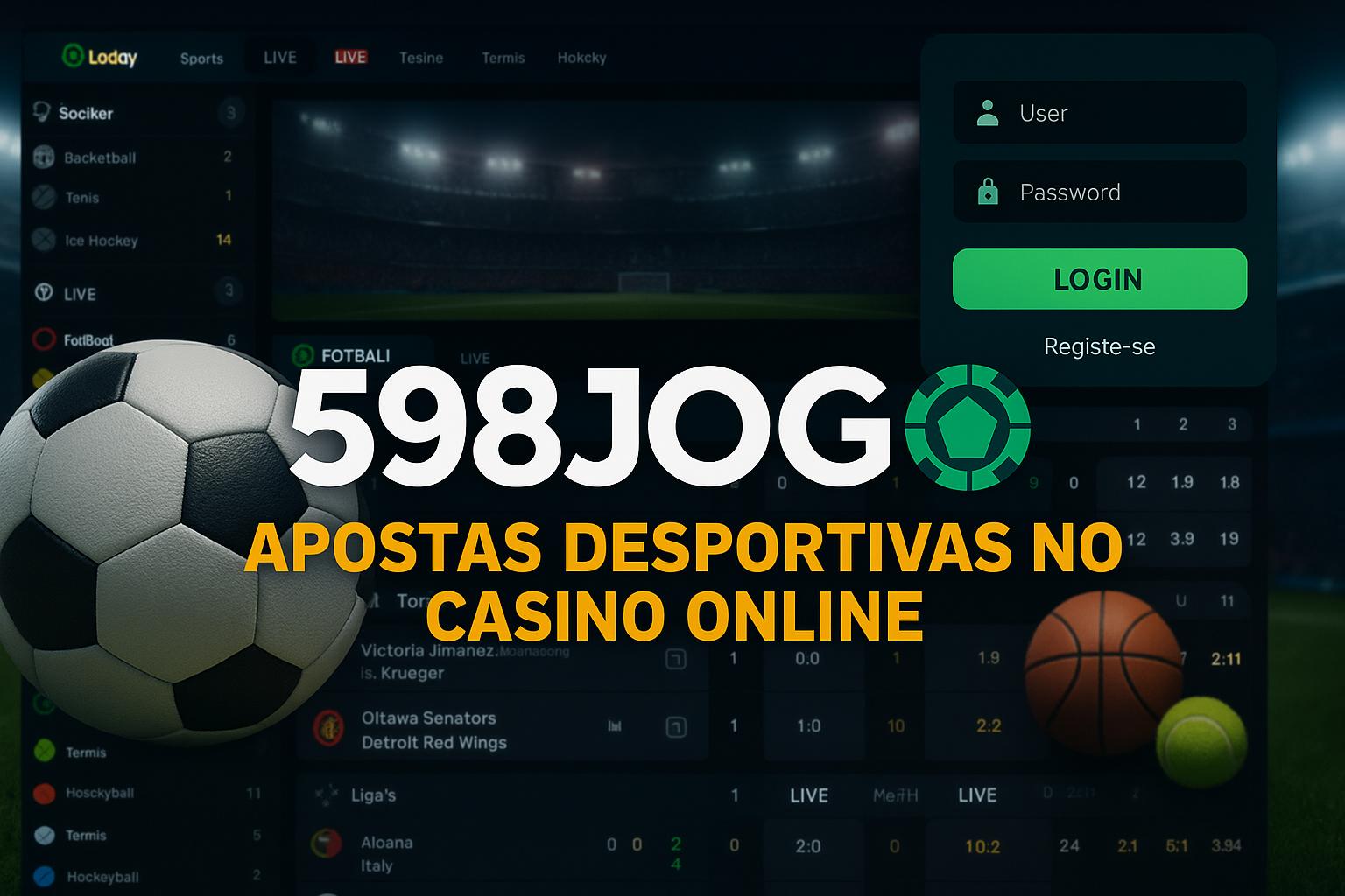 Apostas esportivas no cassino online 598JOGO