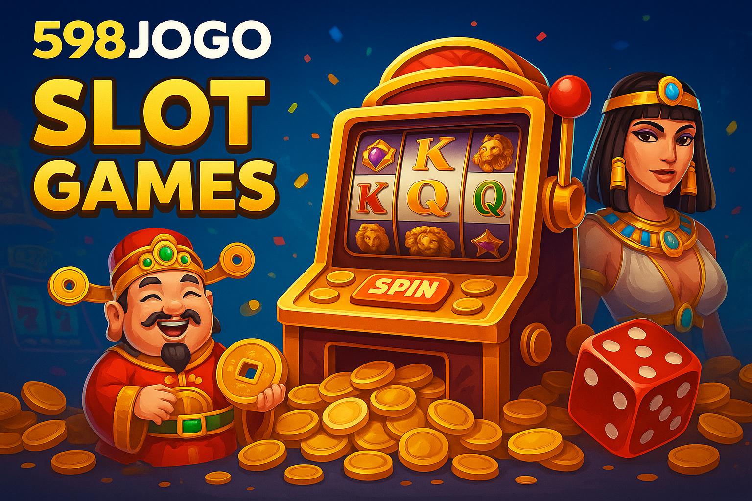 Explore o mundo das slot machines no 598JOGO Casino